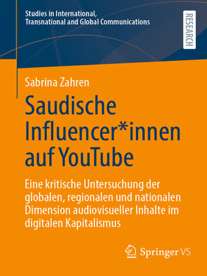 cover image of Saudische Influencer*innen auf YouTube